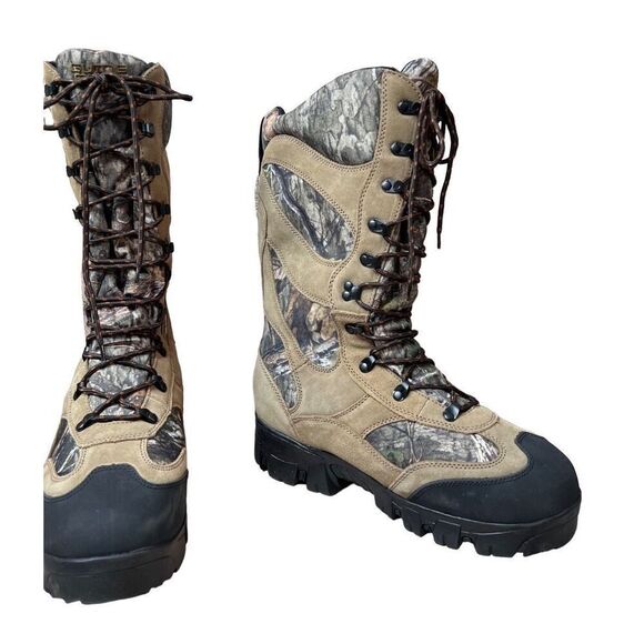 Guide Gear Giant Timber II 159503 Mossy Oak Insulated Waterproof Boots sz 11EE - Picture 3 of 9